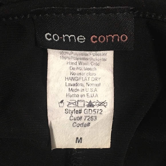 women’s black bow tie sequin mini dress formal dress up costume cute comfy wear - Picture 2 of 4